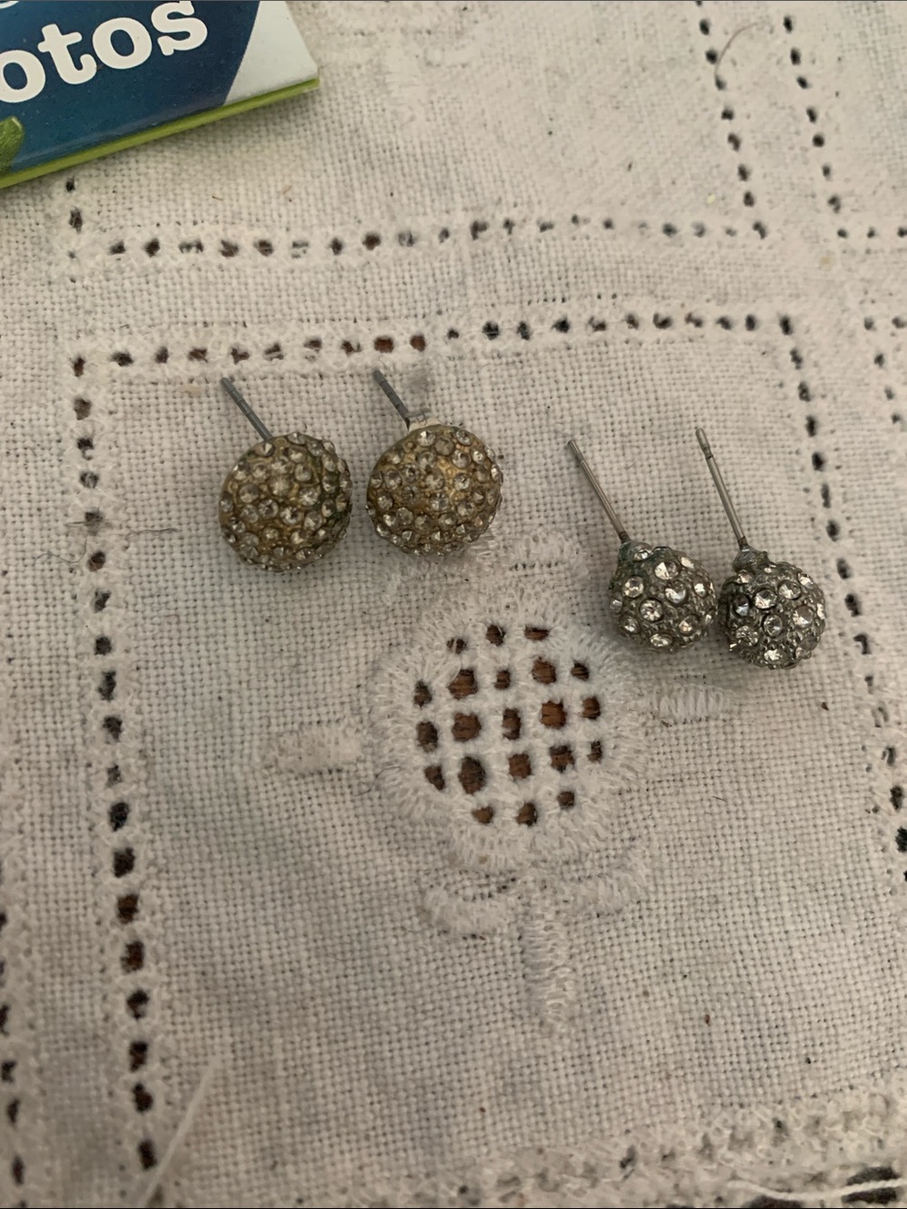 Stud earrings